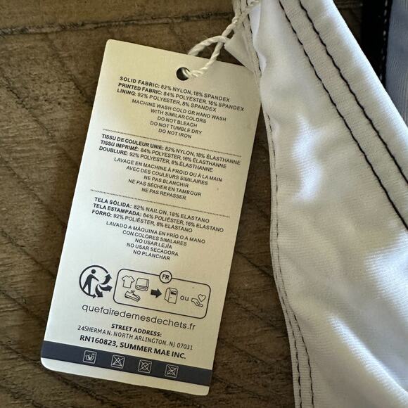 Summer Mae V-Neck Floral Tummy Control One Piece NWT - XL - Picture 6 of 8